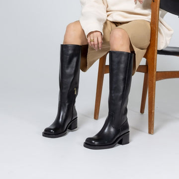 COPENHAGEN SHOES A REAL WOMAN'S WORLD Long boot 0001 BLACK