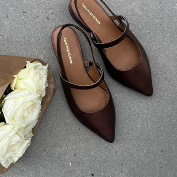 COPENHAGEN SHOES FEEL FREE BRONZE Ballet flats 0052 BRONZE