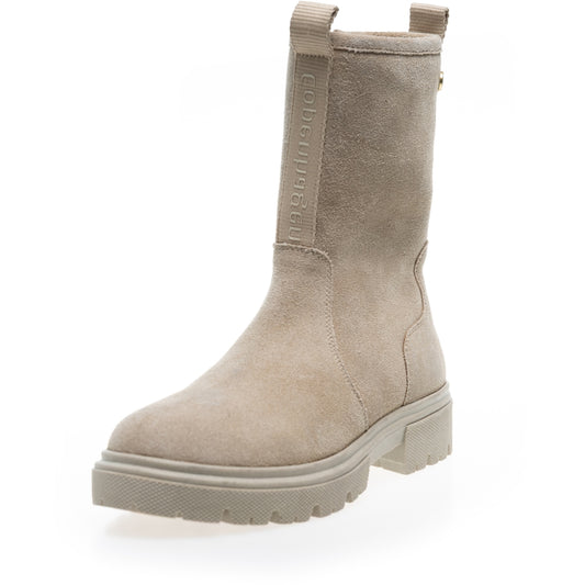COPENHAGEN KIDS FOREST FOR GLAM GIRL SUEDE FUR (WR) Boots 0002 BEIGE