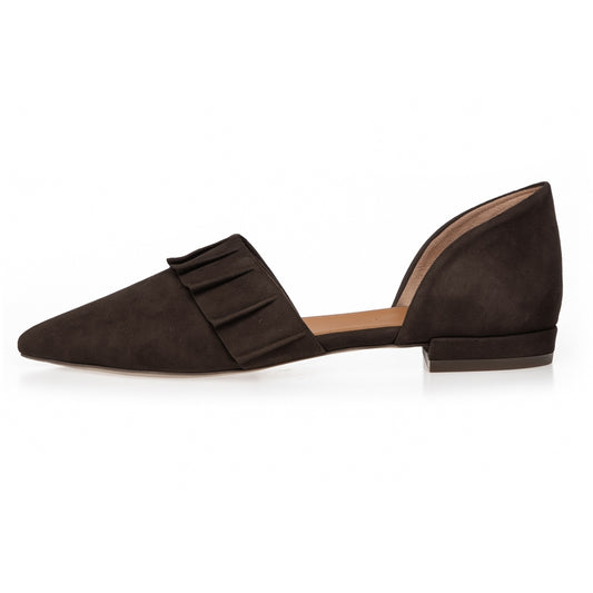 COPENHAGEN SHOES NEW ROMANCE Ballet flats 004 Dark brown