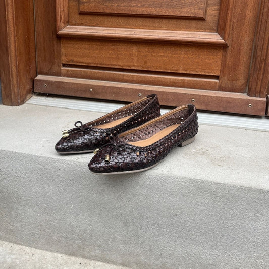 COPENHAGEN SHOES ON MY LOVE Ballet flats 848 DARK BROWN (T.MORO)