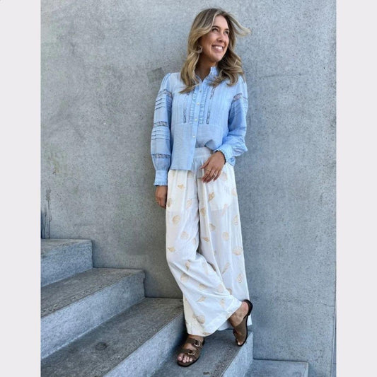 STORIES FROM THE ATELIER by COPENHAGENSHOES THE BREEZE SHIRT 254 Light blue
