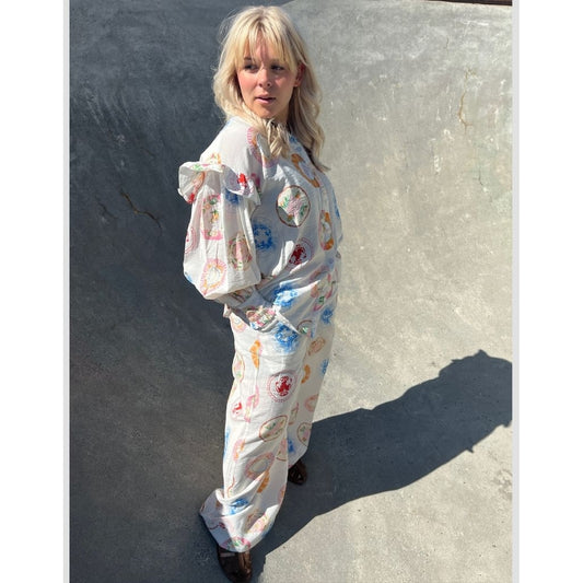 STORIES FROM THE ATELIER by COPENHAGENSHOES THE PALM PANTS PANTS 440 MULTI PRINT