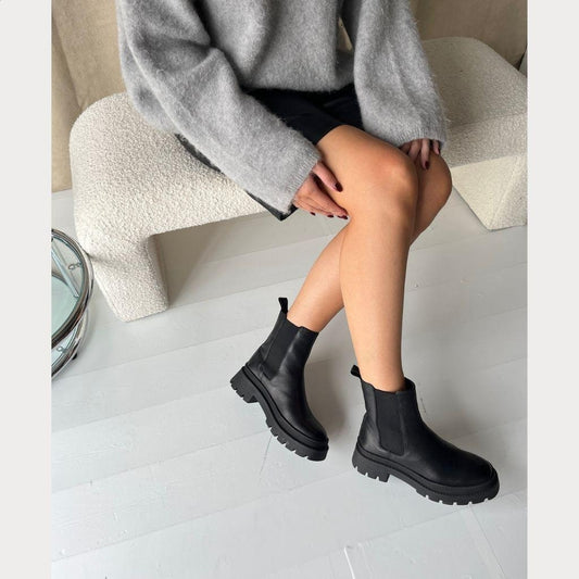 COPENHAGEN SHOES THIS IS FOR REAL Boots 0001 BLACK