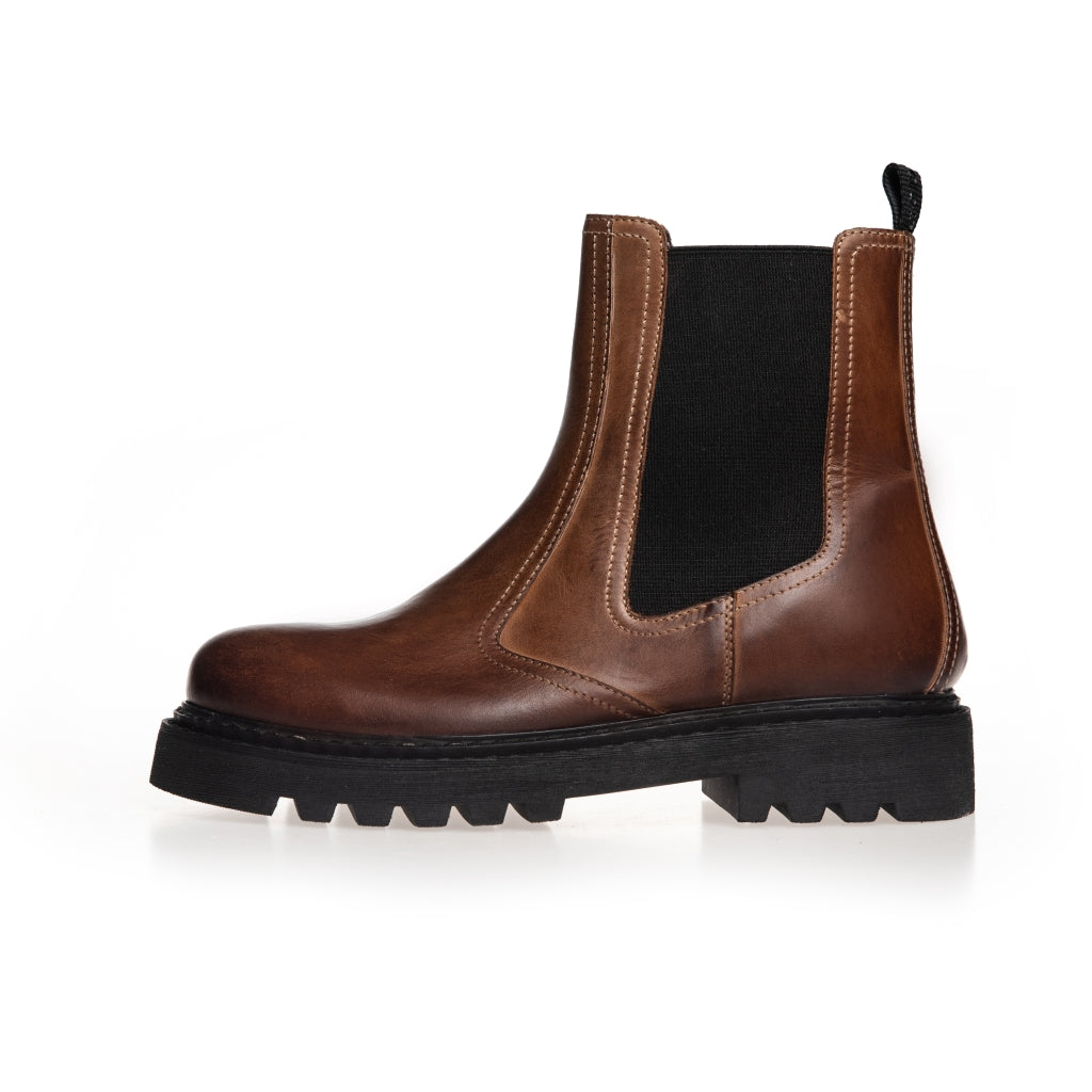 COPENHAGEN SHOES ANKLE BOOT Boots 0500 BROWN/BLACK