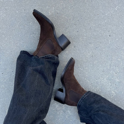COPENHAGEN SHOES ANYONE S. Boots 0018 DK BROWN