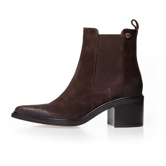 COPENHAGEN SHOES ANYONE S. Boots 0018 DK BROWN