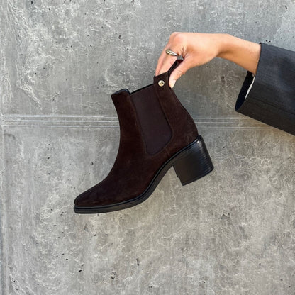 COPENHAGEN SHOES ANYONE S. Boots 0018 DK BROWN
