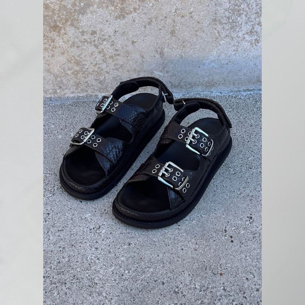 COPENHAGEN SHOES AS I WAS L. Sandals 004 Dark brown