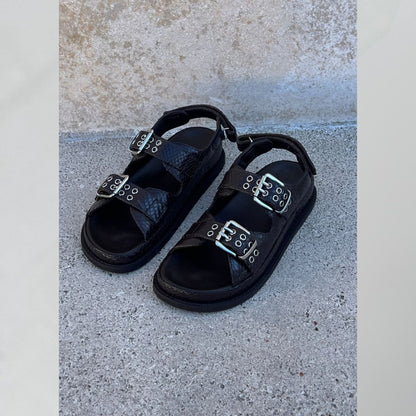 COPENHAGEN SHOES AS I WAS L. Sandals 004 Dark brown