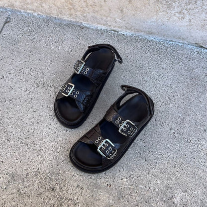 COPENHAGEN SHOES AS I WAS L. Sandals 004 Dark brown