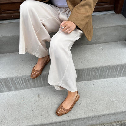 COPENHAGEN SHOES AS THE SEA Ballet flats 0241 COGNAC