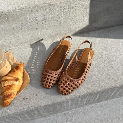 COPENHAGEN SHOES AS THE SEA Ballet flats 0241 COGNAC