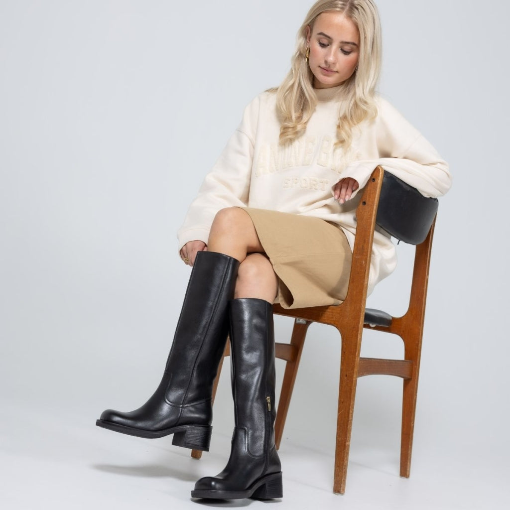 COPENHAGEN SHOES A REAL WOMAN'S WORLD Long boot 0001 BLACK