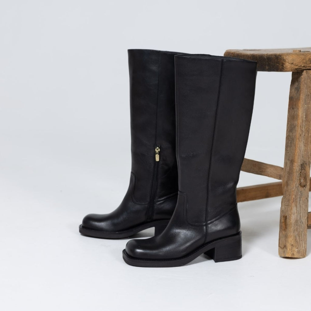 COPENHAGEN SHOES A REAL WOMAN'S WORLD Long boot 0001 BLACK