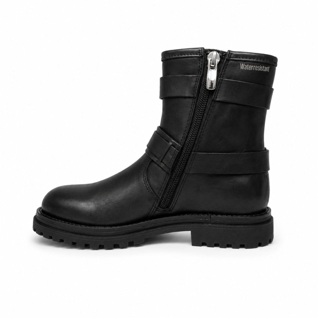 COPENHAGEN KIDS BIKER LOW (WR) Boots 0001 BLACK