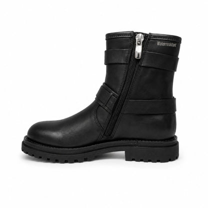 COPENHAGEN KIDS BIKER LOW (WR) Boots 0001 BLACK