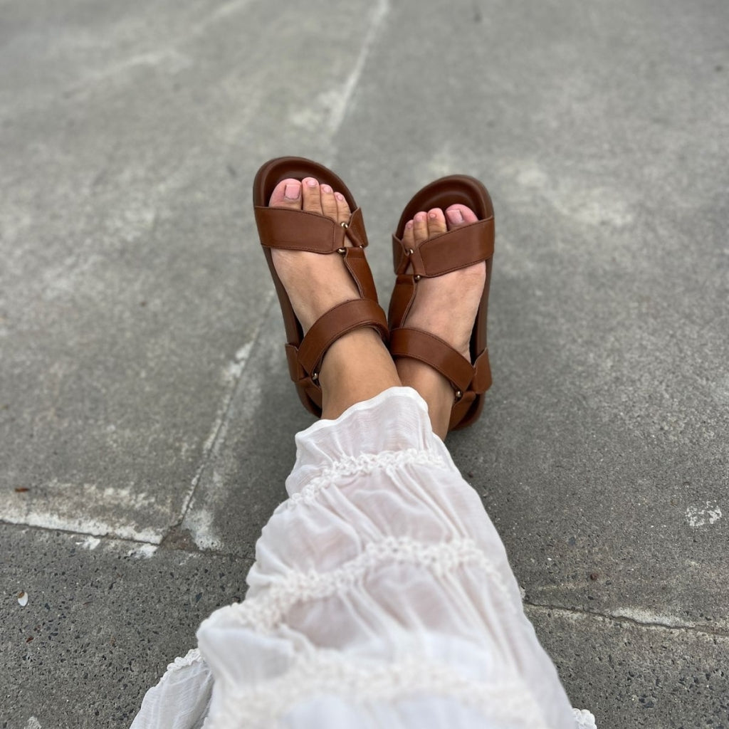 COPENHAGEN SHOES CARRIE L. Sandals 0241 COGNAC