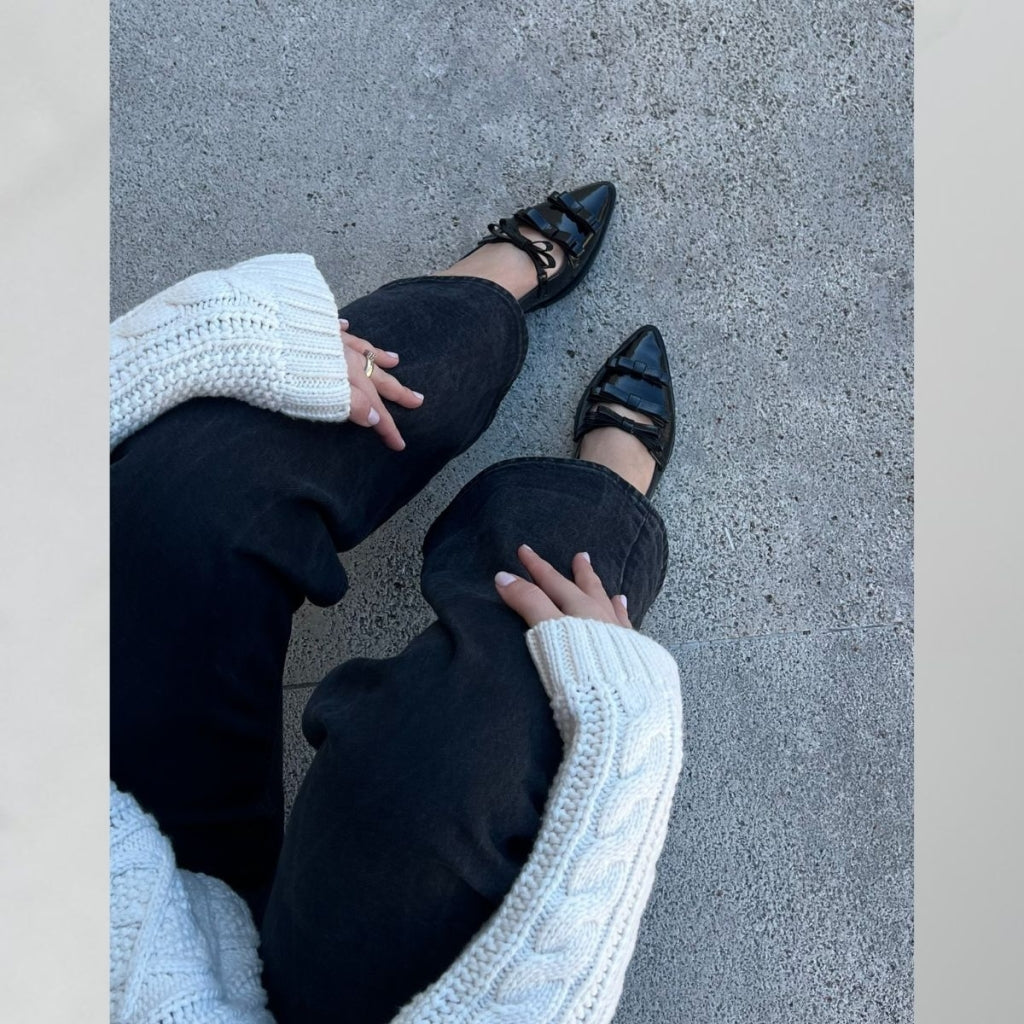 COPENHAGEN SHOES CARRING Ballet flats 0011 BLACK PATENT