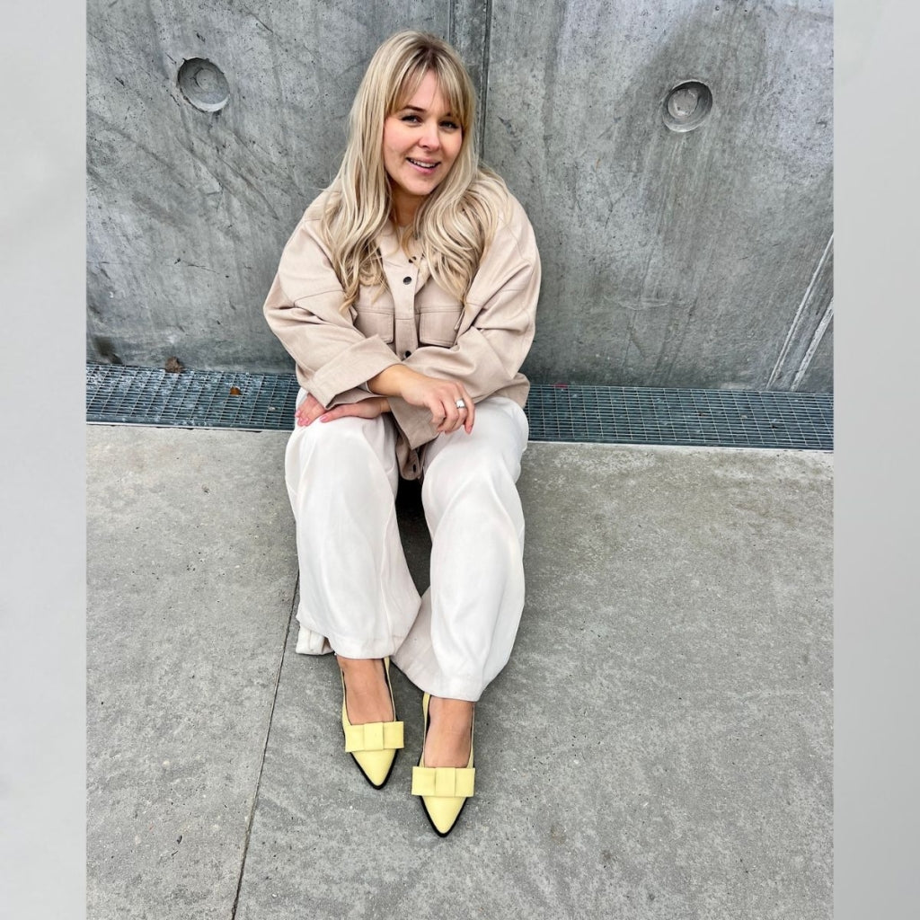 COPENHAGEN SHOES CITY WALK Ballet flats 0876 LIGHT YELLOW