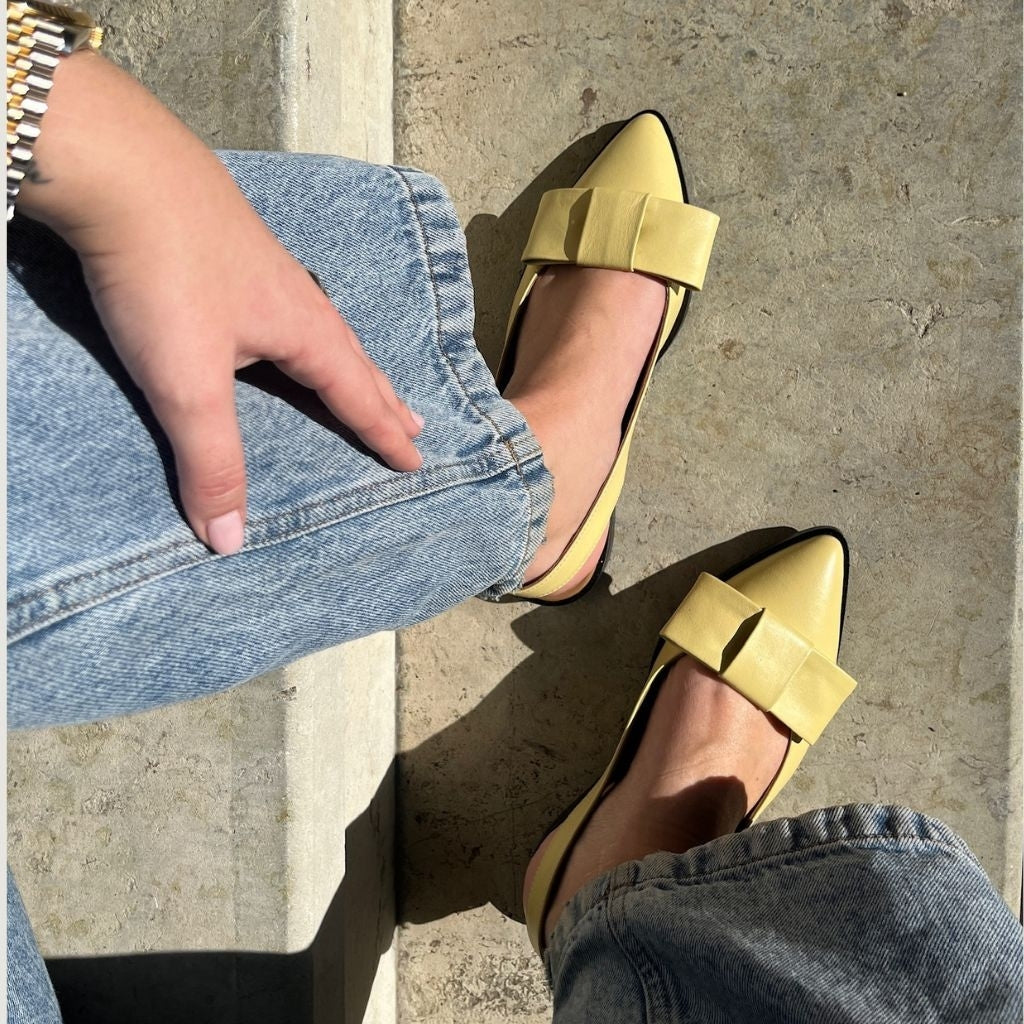 COPENHAGEN SHOES CITY WALK Ballet flats 0876 LIGHT YELLOW