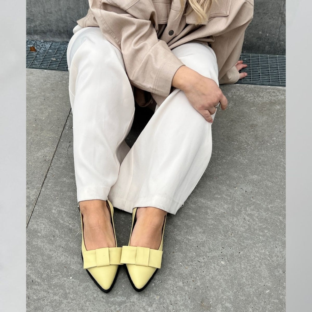 COPENHAGEN SHOES CITY WALK Ballet flats 0876 LIGHT YELLOW