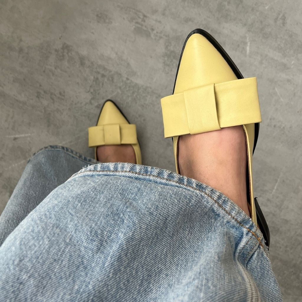 COPENHAGEN SHOES CITY WALK Ballet flats 0876 LIGHT YELLOW