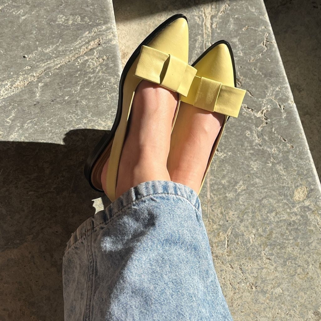 COPENHAGEN SHOES CITY WALK Ballet flats 0876 LIGHT YELLOW