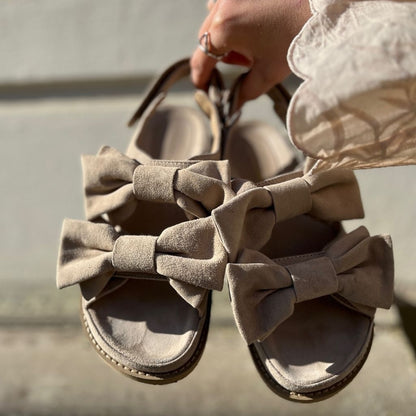COPENHAGEN SHOES COME TO ME SUEDE Sandals 0301 BISCUIT