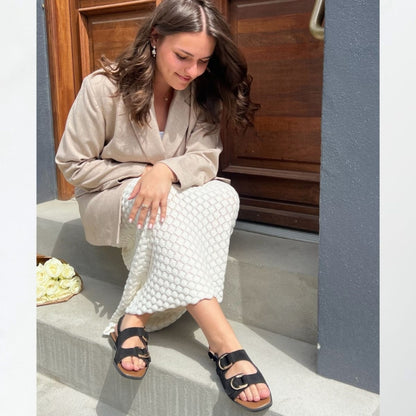 COPENHAGEN SHOES ELLE Sandals 0001 BLACK