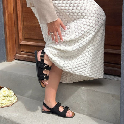 COPENHAGEN SHOES ELLE Sandals 0001 BLACK