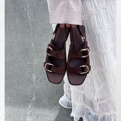 COPENHAGEN SHOES ELLE Sandals 0001 BLACK
