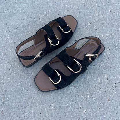 COPENHAGEN SHOES ELLE Sandals 0001 BLACK