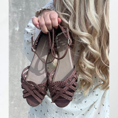 COPENHAGEN SHOES ENDLESS LOVE Sandals 0012 BROWN