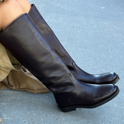 COPENHAGEN SHOES FAITH Long boot 004 Dark brown