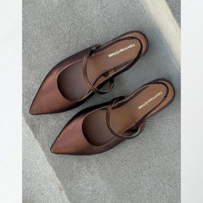 COPENHAGEN SHOES FEEL FREE BRONZE Ballet flats 0052 BRONZE