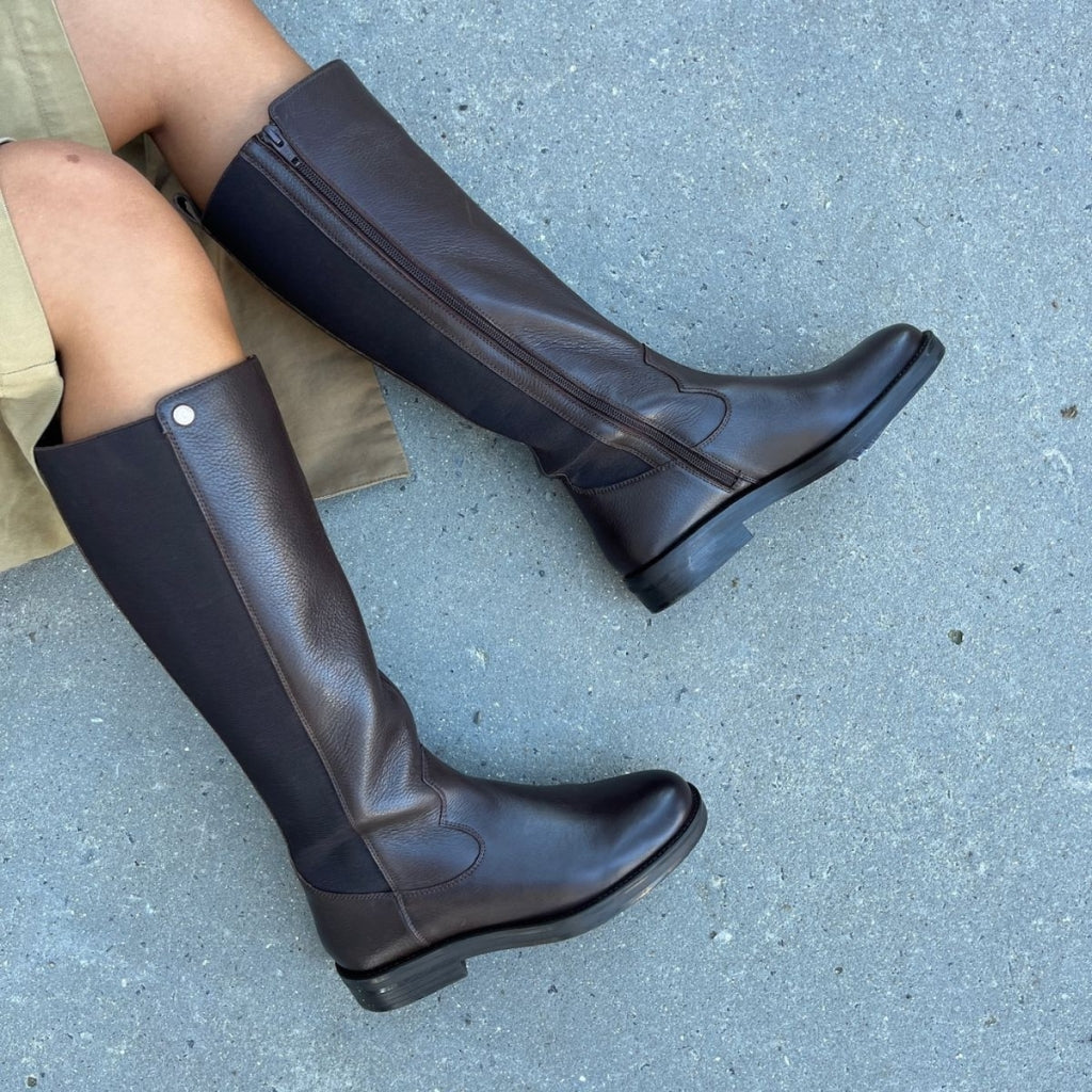 COPENHAGEN SHOES FEEL THE FAITH L. Long boot 004 Dark brown
