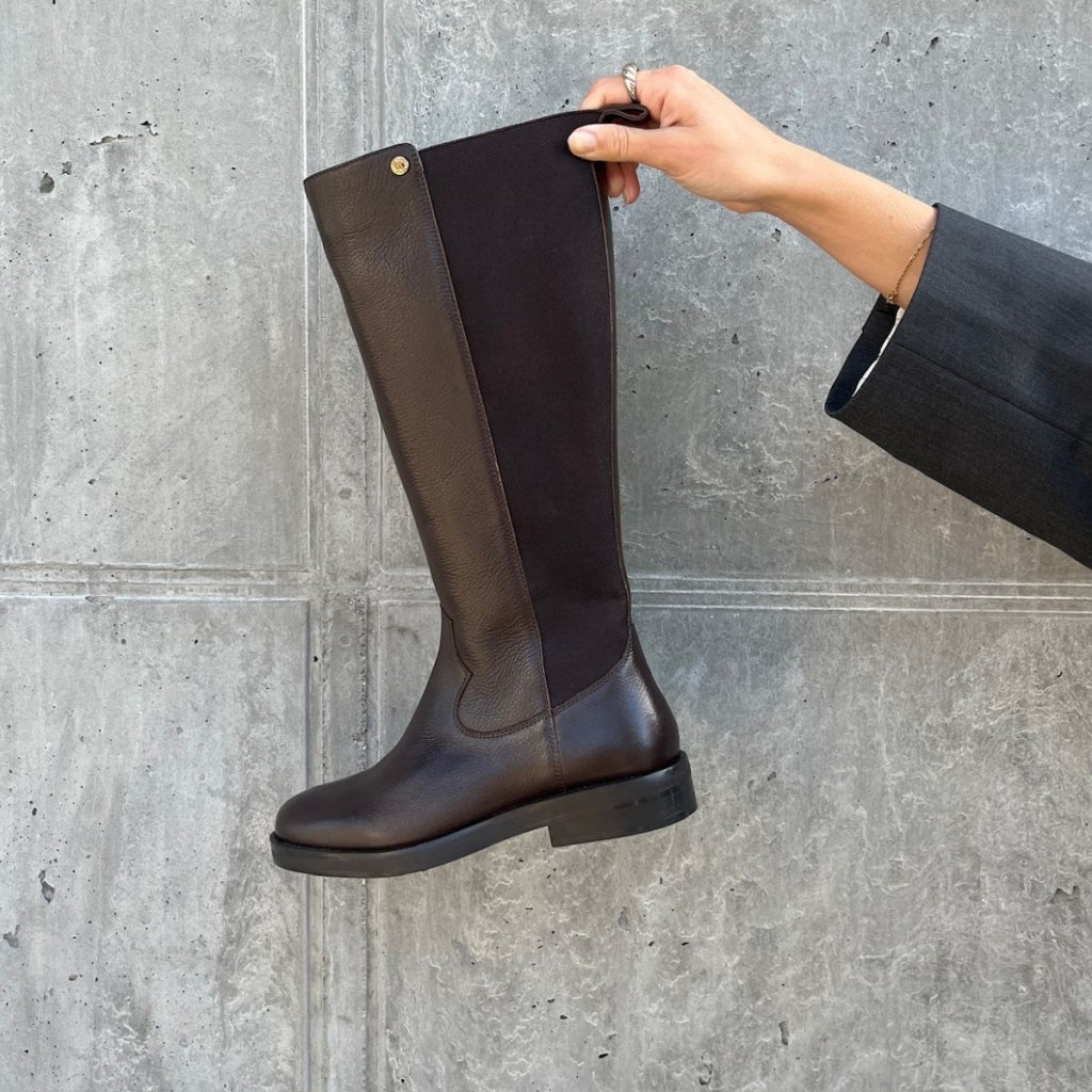 COPENHAGEN SHOES FEEL THE FAITH L. Long boot 004 Dark brown