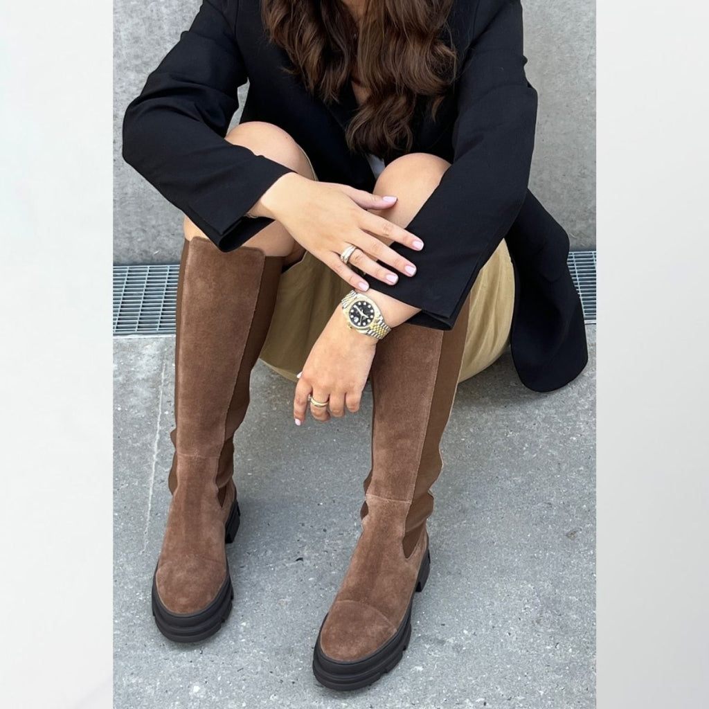 COPENHAGEN SHOES FOLLOW ME S. Long boot 0012 BROWN