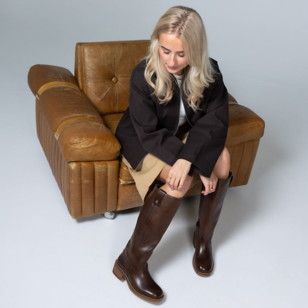 COPENHAGEN SHOES GLORY Long boot 0012 BROWN