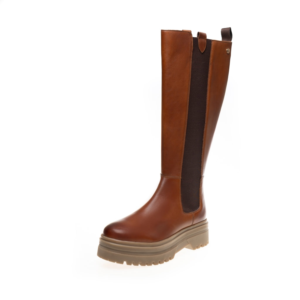 COPENHAGEN SHOES GOING HIGH COPENHAGEN Long boot 112 Cognac