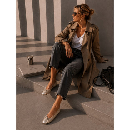 COPENHAGEN SHOES GOOD LUCK NUDE/GOLD Ballet flats 161 NUDE/GOLD