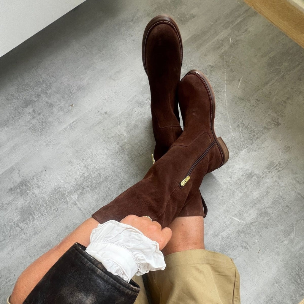 COPENHAGEN SHOES I DO ICONIC HIGH Long boot 042 CHOCOLATE
