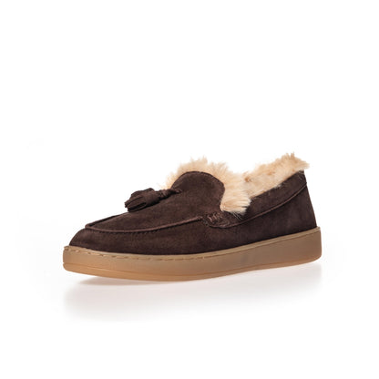 COPENHAGEN SHOES JUST A KISS Loafers 0018 DK BROWN