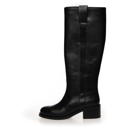 COPENHAGEN SHOES KEEP CALLING BLK. Long boot 0003 BLACK