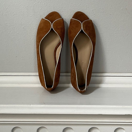 COPENHAGEN SHOES LIKE A MELODY - SUEDE Ballet flats 0241 COGNAC