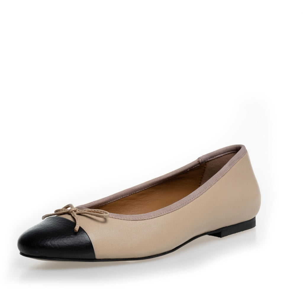 COPENHAGEN SHOES LOVELY Ballet flats 511 Black beige