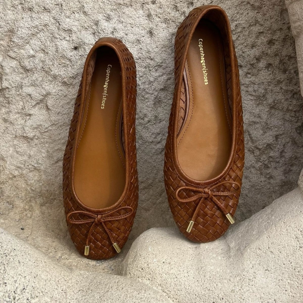 COPENHAGEN SHOES LUCIE Ballet flats 0241 COGNAC