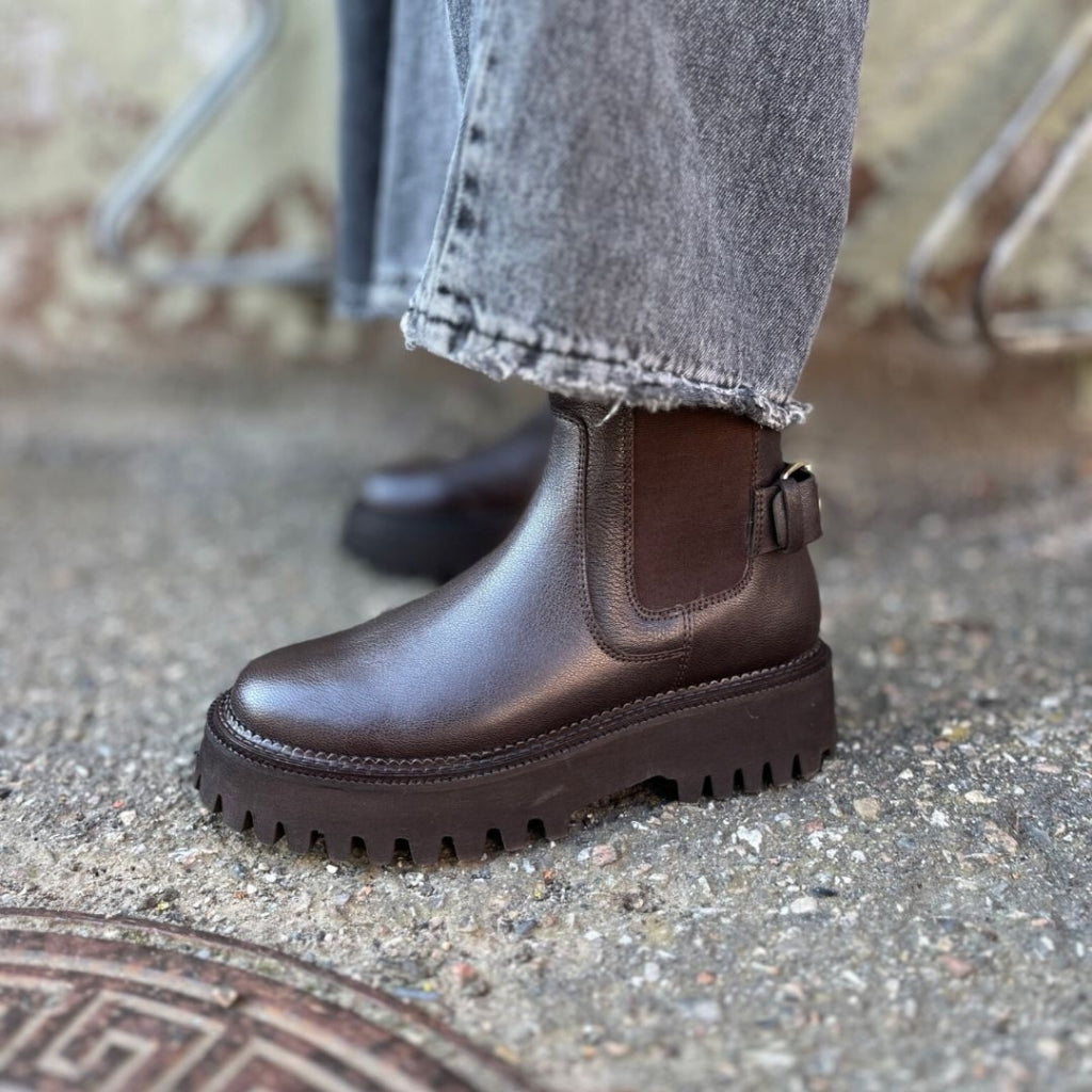 COPENHAGEN SHOES MAGIC MOMENT Boots 847 Dark Brown