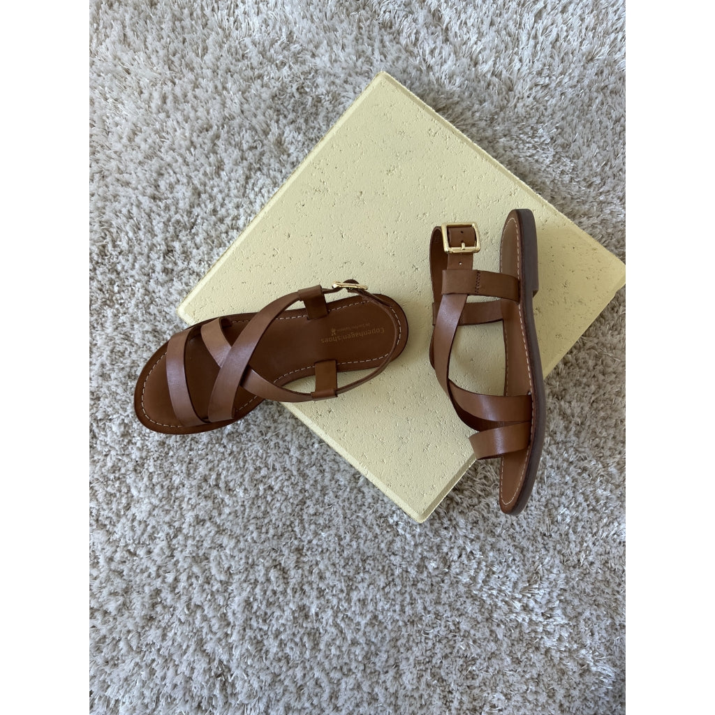 COPENHAGEN SHOES MARI Sandals 112 Cognac